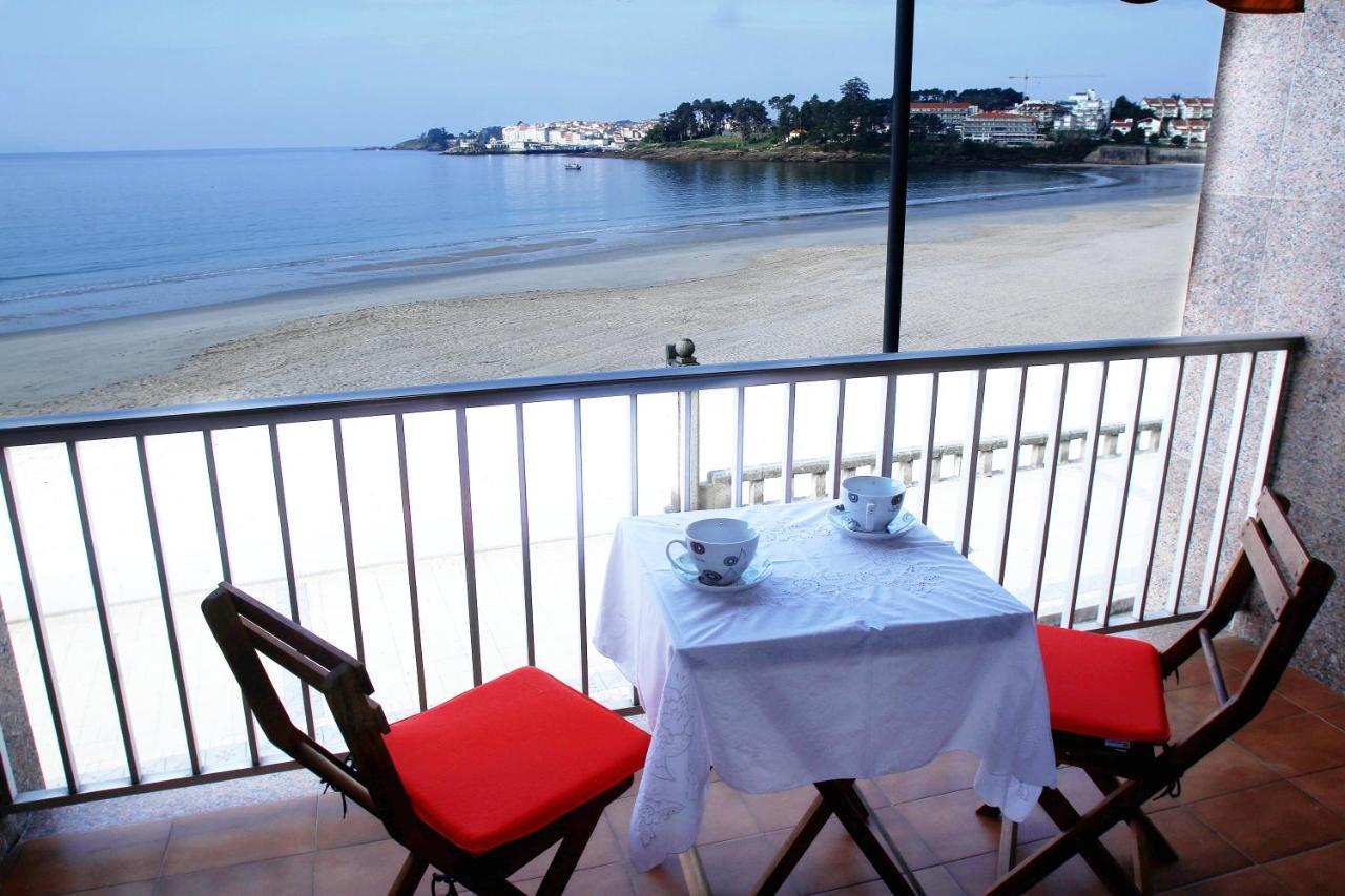 Apartamento Paseo Silgar Sanxenxo - Primera Línea de Playa Exterior foto